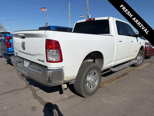Bright White Clearcoat 2021 RAM 2500 Big Horn Crew Cab 4x4 6'4' Box