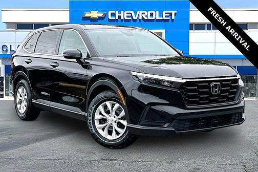 Crystal Black Pearl 2025 Honda CR-V LX 2WD