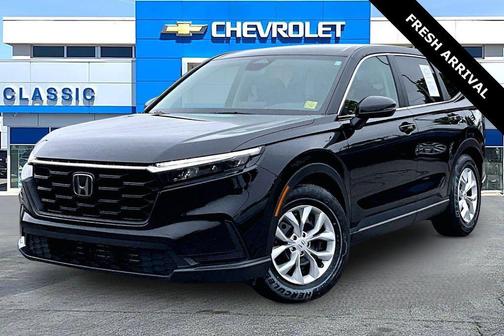 Crystal Black Pearl 2025 Honda CR-V LX 2WD