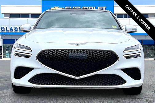 Alta White 2023 Genesis G70 2.0T RWD