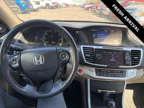 Gray 2015 Honda Accord Hybrid EX-L
