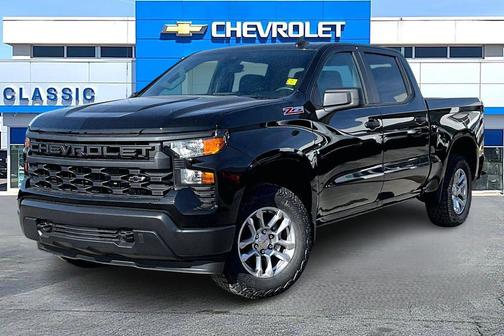 Black 2026 Chevrolet Silverado 1500 WT