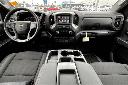 Black 2026 Chevrolet Silverado 1500 Custom