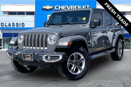 Sting-Gray Clearcoat 2020 Jeep Wrangler Unlimited Sahara