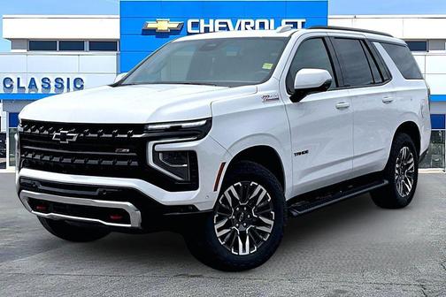 Summit White 2026 Chevrolet Tahoe 4WD Z71