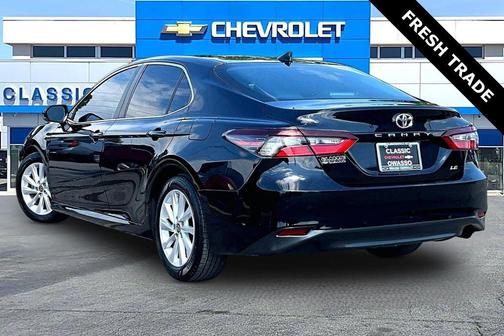 Midnight Black Metallic 2021 Toyota Camry LE
