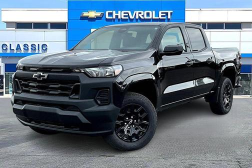 Black 2026 Chevrolet Colorado WT