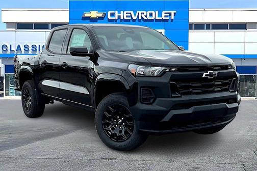 Black 2026 Chevrolet Colorado WT