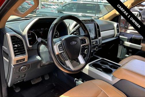 Rapid Red Metallic Tinted Clearcoat 2022 Ford F-250 Lariat