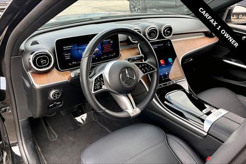 Black 2025 Mercedes-Benz C-Class C 300 4MATIC