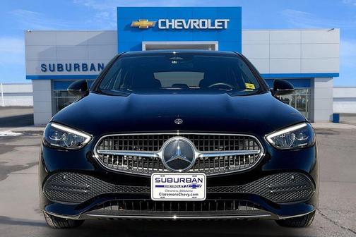 Black 2025 Mercedes-Benz C-Class C 300 4MATIC