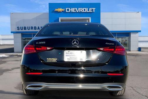 Black 2025 Mercedes-Benz C-Class C 300 4MATIC
