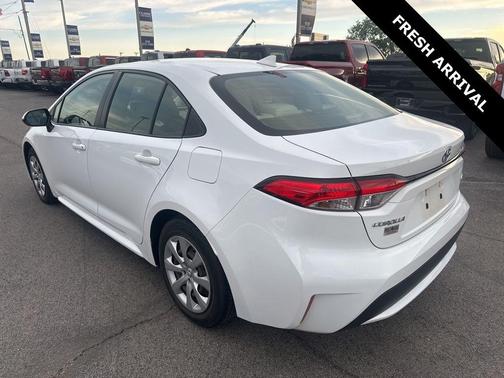 White 2022 Toyota Corolla LE