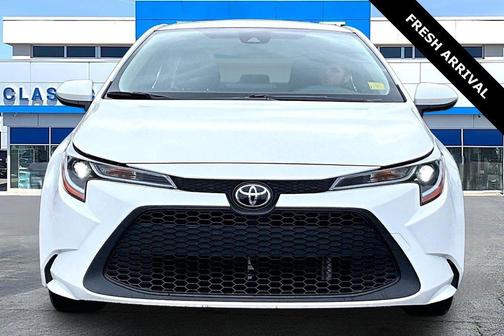 White 2022 Toyota Corolla LE
