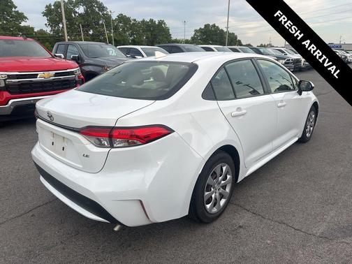 White 2022 Toyota Corolla LE