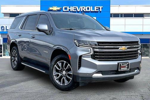 Satin Steel Metallic 2022 Chevrolet Tahoe LT