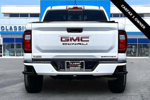 Summit White 2023 GMC Canyon Denali