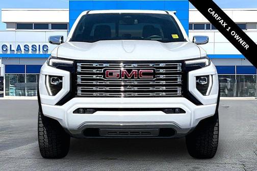 Summit White 2023 GMC Canyon Denali