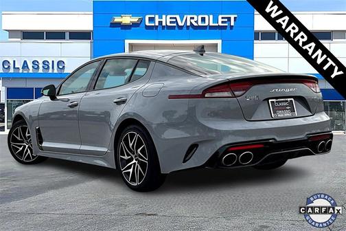 Ceramic Silver 2023 Kia Stinger GT-Line