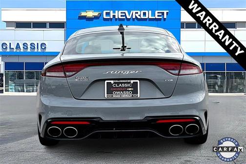 Ceramic Silver 2023 Kia Stinger GT-Line