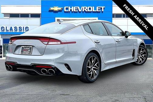 Ceramic Silver 2023 Kia Stinger GT-Line