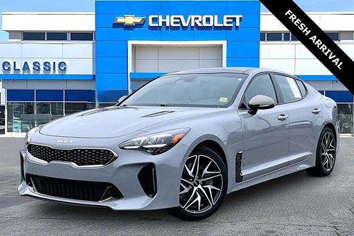 Ceramic Silver 2023 Kia Stinger GT-Line