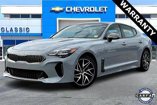 Ceramic Silver 2023 Kia Stinger GT-Line
