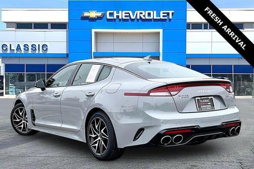 Ceramic Silver 2023 Kia Stinger GT-Line