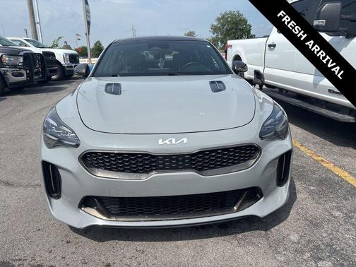 Ceramic Silver 2023 Kia Stinger GT-Line