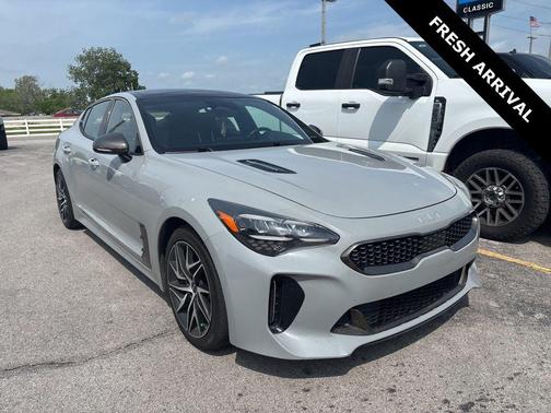 Ceramic Silver 2023 Kia Stinger GT-Line