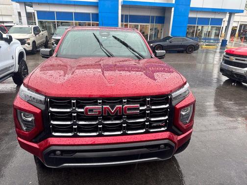Volcanic Red Tintcoat 2024 GMC Canyon AT4