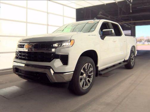 Summit White 2025 Chevrolet Silverado 1500 LT