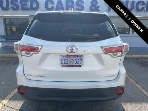 Blizzard Pearl 2016 Toyota Highlander Limited