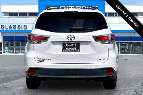 Blizzard Pearl 2016 Toyota Highlander Limited