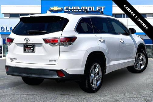 Blizzard Pearl 2016 Toyota Highlander Limited