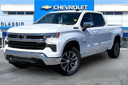 Summit White 2026 Chevrolet Silverado 1500 LT