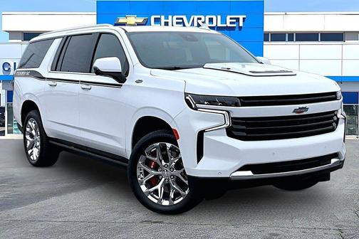 Summit White 2023 Chevrolet Suburban 4WD High Country