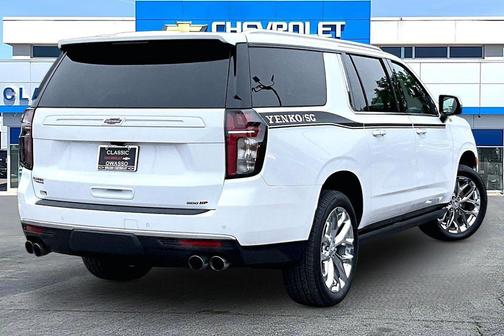 Summit White 2023 Chevrolet Suburban 4WD High Country
