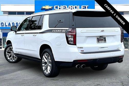Summit White 2023 Chevrolet Suburban 4WD High Country