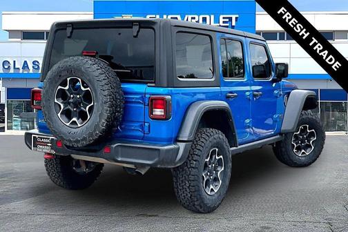 Hydro Blue Pearlcoat 2023 Jeep Wrangler Rubicon