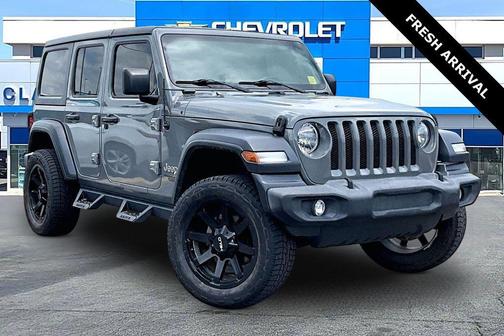 Sting-Gray Clearcoat 2018 Jeep Wrangler Unlimited Sport