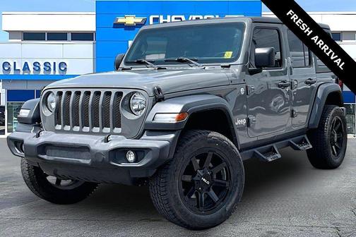 Sting-Gray Clearcoat 2018 Jeep Wrangler Unlimited Sport