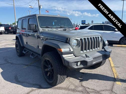 Sting-Gray Clearcoat 2018 Jeep Wrangler Unlimited Sport