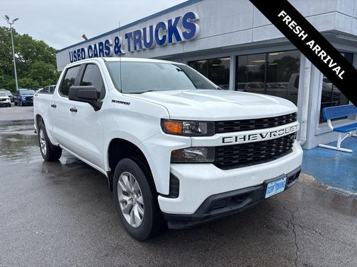 Summit White 2020 Chevrolet Silverado 1500 Custom