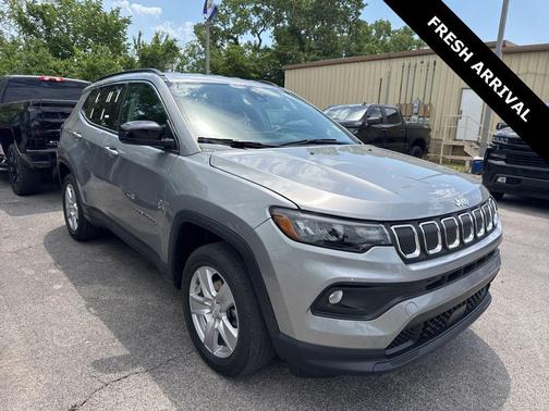 Billet Silver Metallic Clearcoat 2022 Jeep Compass Latitude