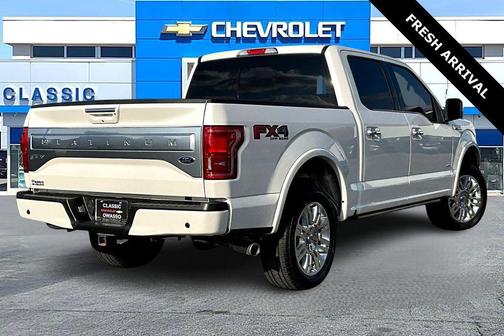 WHITE PLATINUM METALLIC TC 2017 Ford F-150 Platinum