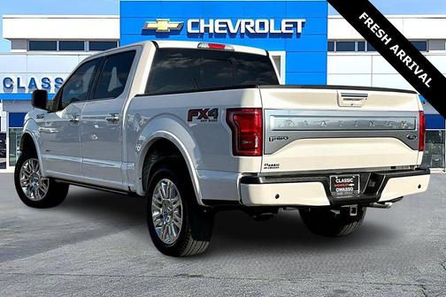 WHITE PLATINUM METALLIC TC 2017 Ford F-150 Platinum