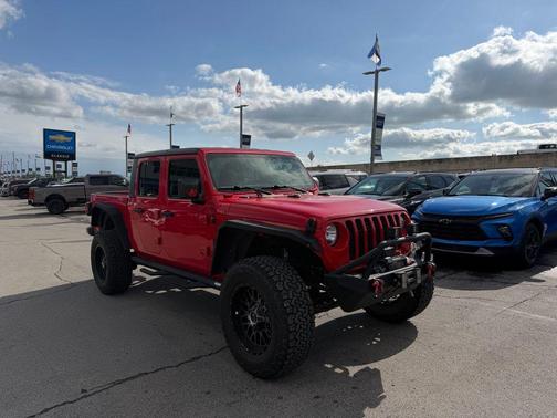 Firecracker Red Clearcoat 2021 Jeep Gladiator Sport