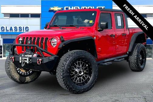 Firecracker Red Clearcoat 2021 Jeep Gladiator Sport