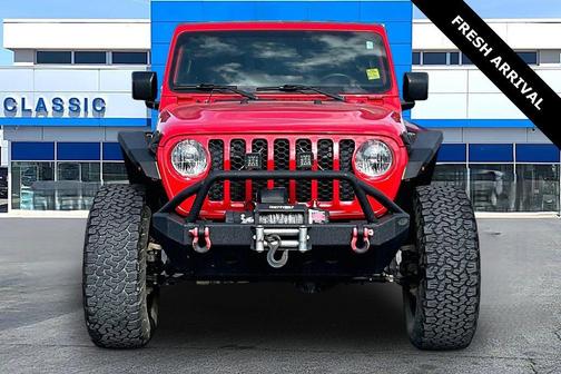 Firecracker Red Clearcoat 2021 Jeep Gladiator Sport